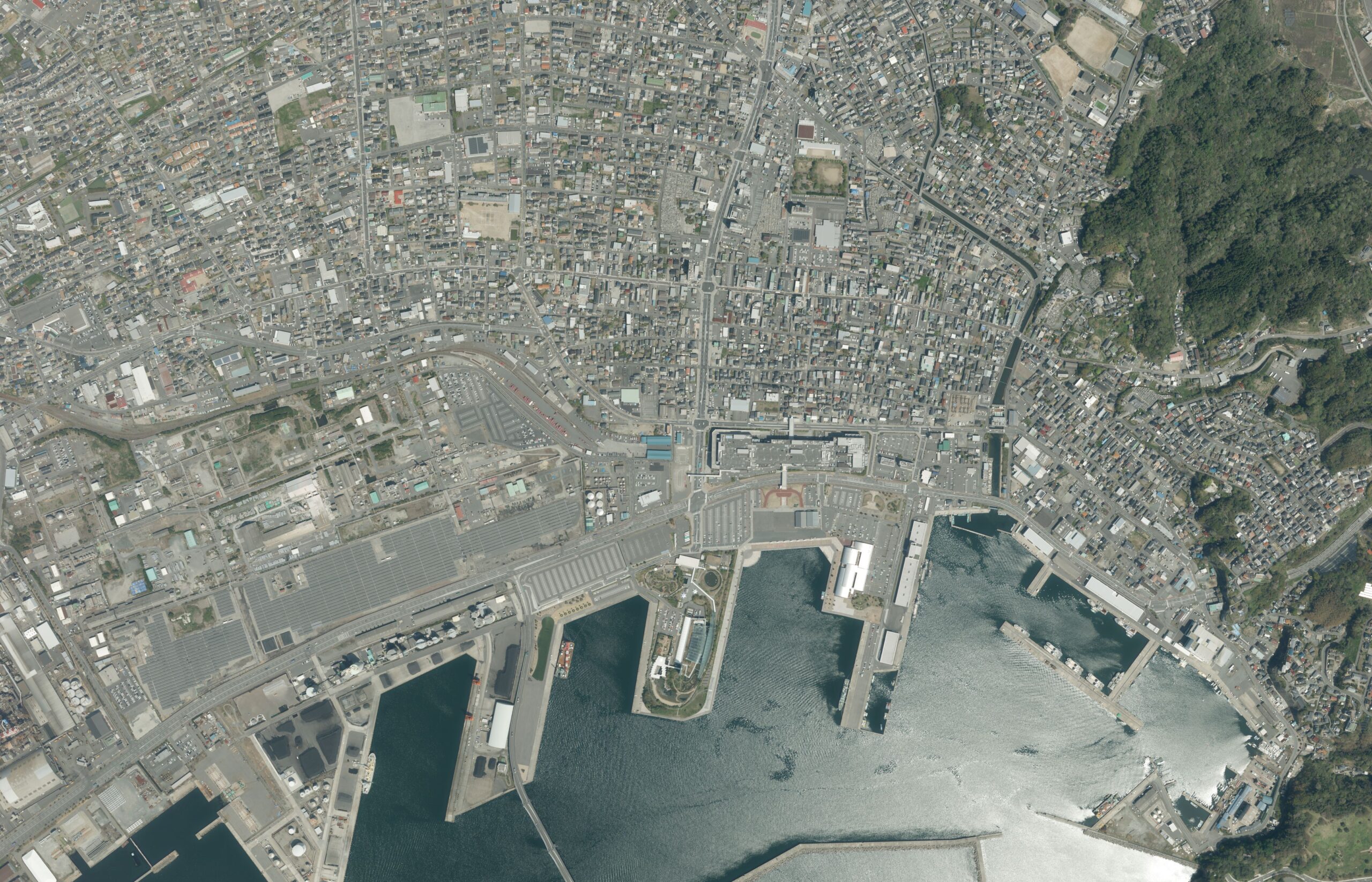 いわき市 航空写真