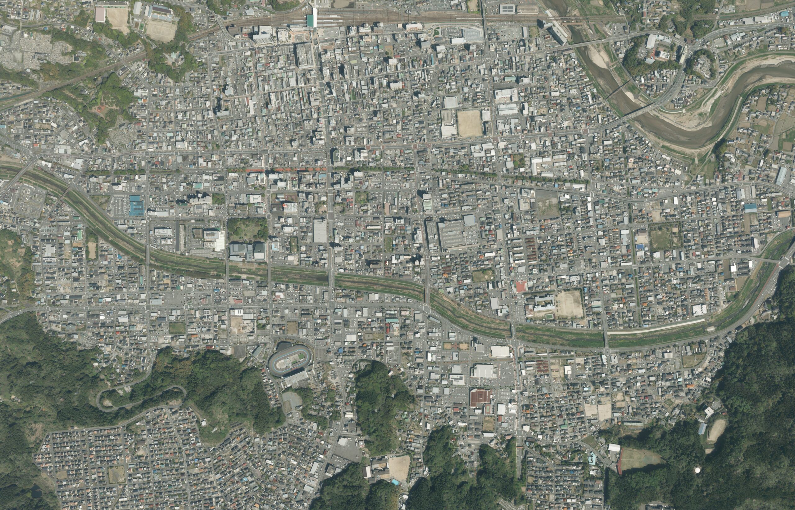 いわき市 航空写真