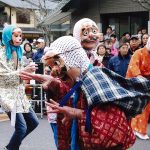 「三春のひょっとこお踊り」千葉紀代子